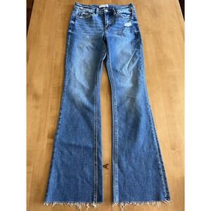 Daily Look Women's Denim Jeans Raw Hem Sz 26 Distressed